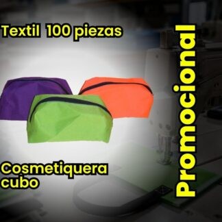 Cosmetiquera cubo 100 pzs.